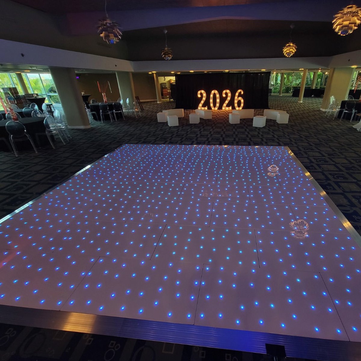 White Starlight Dance Floor