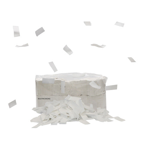 White Biodegradable Tissue Confetti